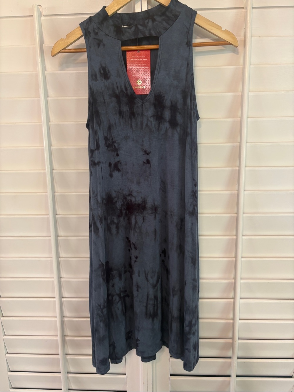 Evereve Tie Dye Keyhole Dress Size Small